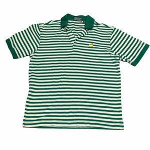Masters Collections Striped Polo Mens Size Small